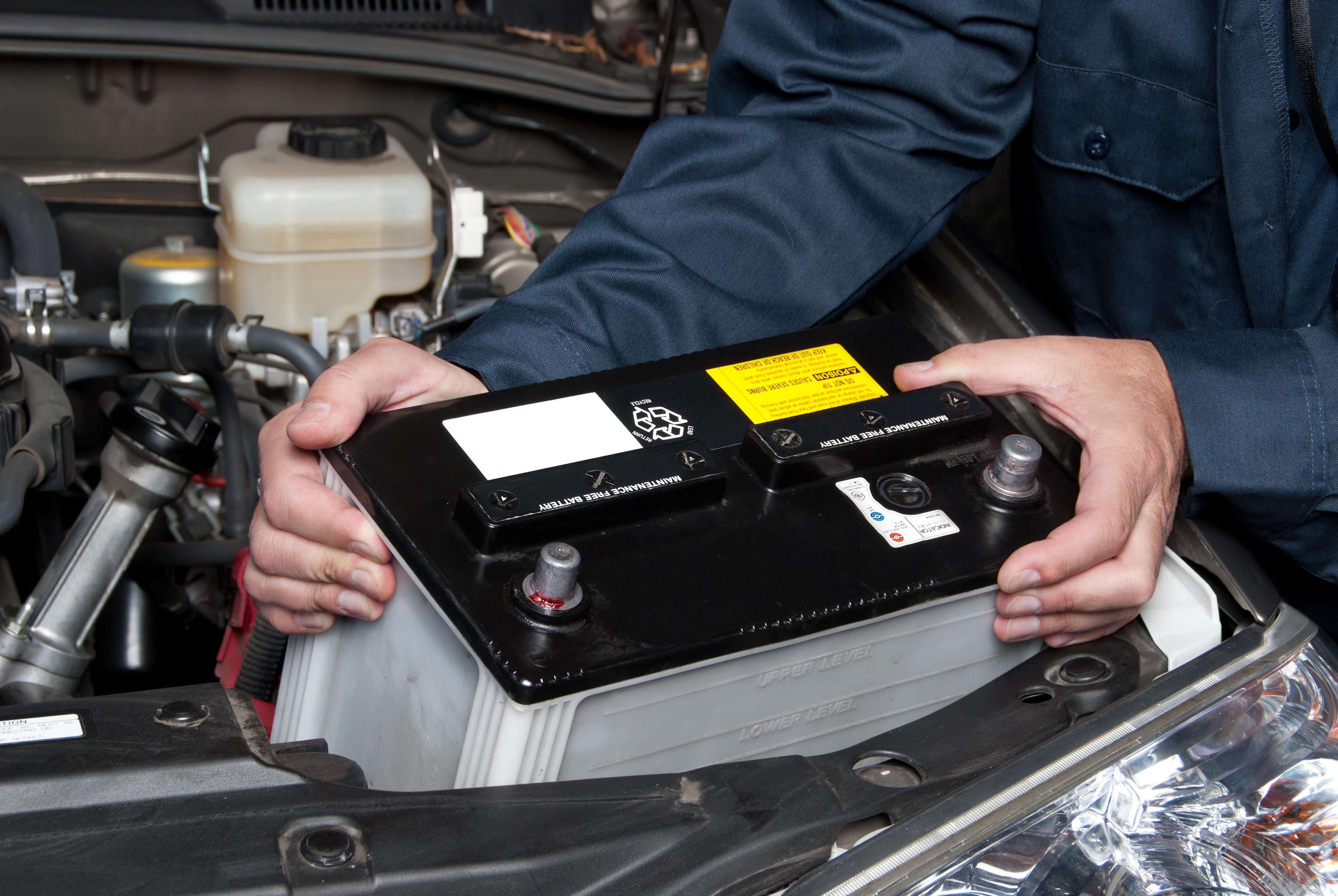 Replacing a battery