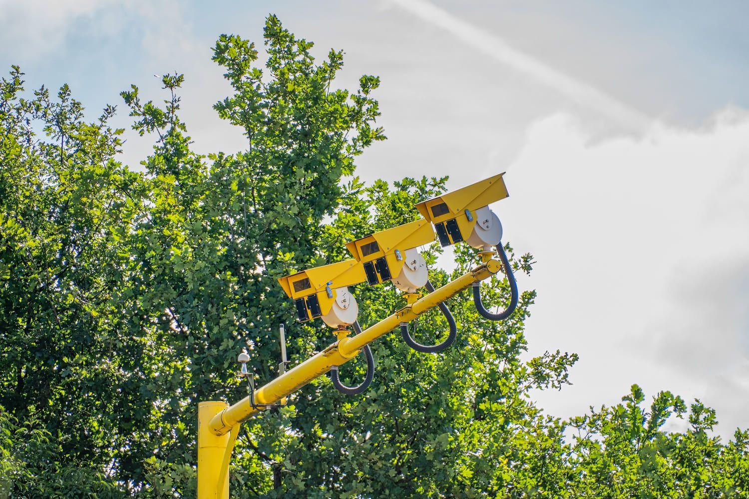 Yellow speed cameras